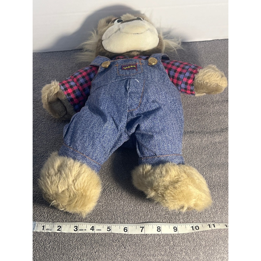 Dubba Plush Bear Overalls Shirt Sunglasses Stuffed Animal‎ Toy Character - Picture 4 of 4
